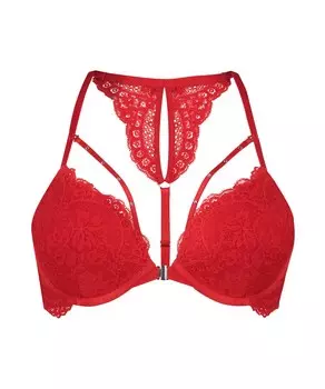 Бюстгальтер с эффектом пуш-ап Hunkemller Mariah, красный