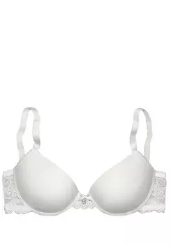 Бюстгальтер с эффектом пуш-ап LASCANA, белый