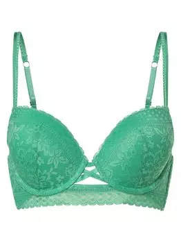 Бюстгальтер с эффектом "пуш-ап Lascana, зеленый