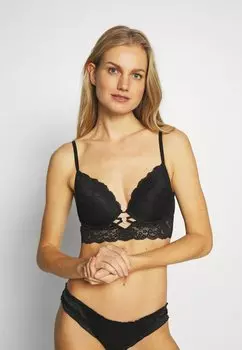 Бюстгальтер с эффектом пуш-ап LASCANA, черный