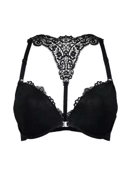 Бюстгальтер с эффектом пуш-ап LASCANA, черный