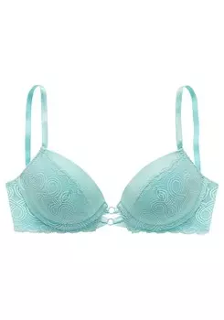 Бюстгальтер с эффектом пуш-ап Lascana, вода