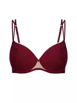 Бюстгальтер с эффектом пуш-ап Marc & Andr, красный