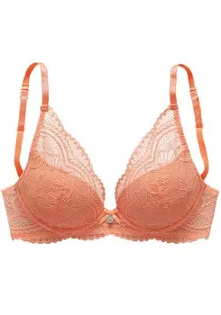Бюстгальтер с эффектом пуш-ап NUANCE, персик
