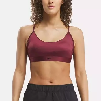 Бюстгальтер с бретелями Lux Shine Reebok, цвет Classic Maroon