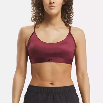 Бюстгальтер с бретелями Lux Shine Reebok, бордовый