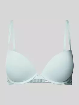 Бюстгальтер с чашечками и этикеткой Calvin Klein Underwear