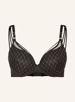 Бюстгальтер с чашками Colima из блестящей пряжи Marie Jo, черный
