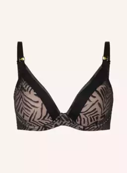 Бюстгальтер с чашками graphic allure Chantelle, черный