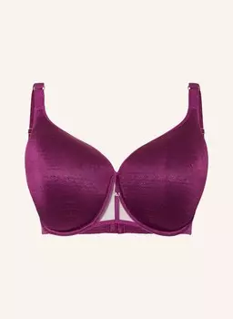 Бюстгальтер с чашками monogram CHANTELLE, темно-фиолетовый