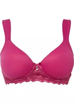 Бюстгальтер с чашками на косточках из переработанного полиамида Bpc Selection, розовый
