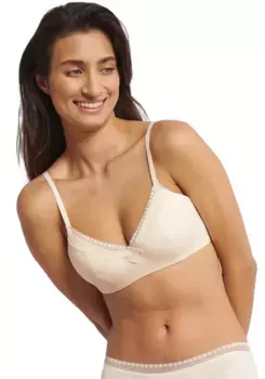 Бюстгальтер с чашками sloggi "GO Ribbed R P", ребристая структура, цвет Natur