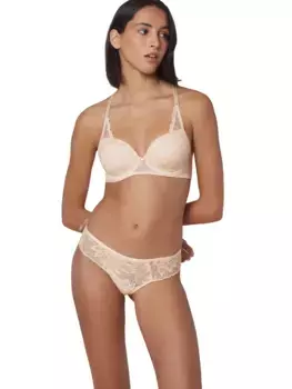 Бюстгальтер с чашками Triumph "Amourette Charm Delight WHP", чашка A-E, с цветочным кружевом, цвет Fresh Powder