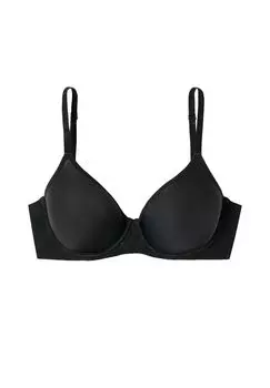 Бюстгальтер с чашкой и разделительной чашкой Air Bra Concept SCHIESSER, черный
