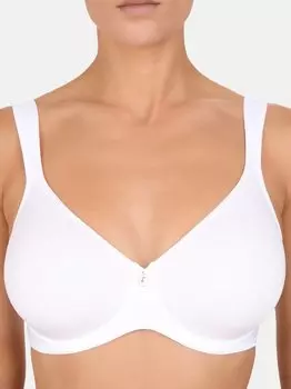 Бюстгальтер с чашкой и разделительной чашкой pure balance Felina, белый