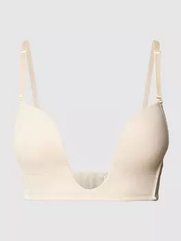 Бюстгальтер с глубоким вырезом и вырезом на спине MAGIC Bodyfashion, бежевый