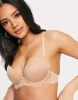 Бюстгальтер с глубоким вырезом на косточках ASOS DESIGN