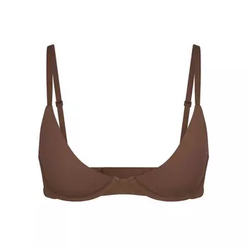 Бюстгальтер с глубоким вырезом SKIMS Fits Everybody, цвет Jasper