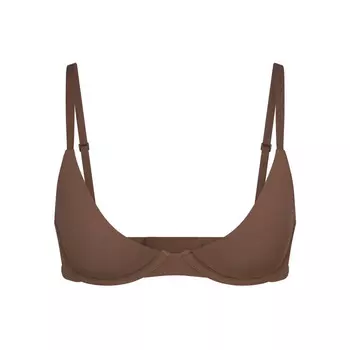 Бюстгальтер с глубоким вырезом SKIMS Fits Everybody, цвет Oxide