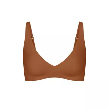 Бюстгальтер с глубоким вырезом SKIMS Naked, бронзовый