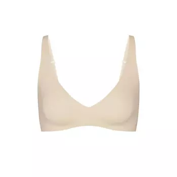 Бюстгальтер с глубоким вырезом SKIMS Naked, песочный