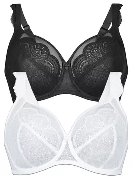 Бюстгальтер с косточками Anita 2er Pack Bgel BH Selma, черный