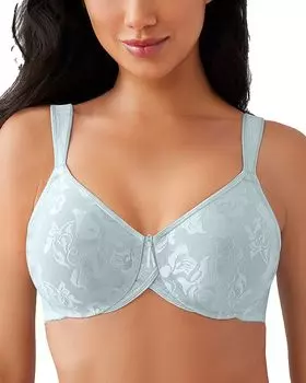 Бюстгальтер с косточками Awareness Full Figure Wacoal, синий