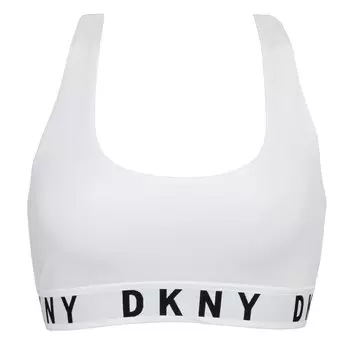 Бюстгальтер с косточками DKNY Bra Cozy Boyfriend, белый