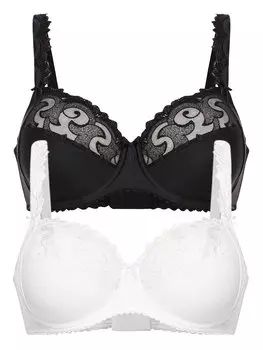 Бюстгальтер с косточками Felina 2er Pack Bgel BH, черный