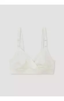 Бюстгальтер с косточками Hessnatur Still Bustier, цвет naturweiss
