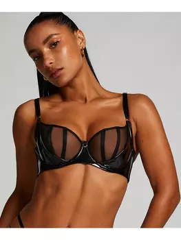 Бюстгальтер с косточками Hunkemller Seductress, черный