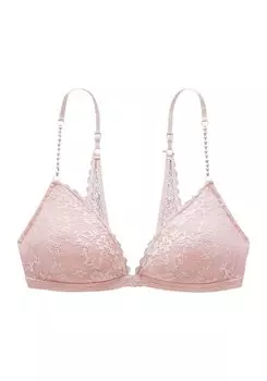 Бюстгальтер с косточками LASCANA Bralette, цвет rose creme