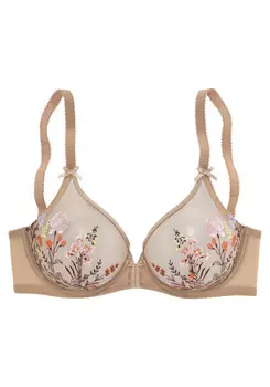 Бюстгальтер с косточками LASCANA, цвет toffee flower