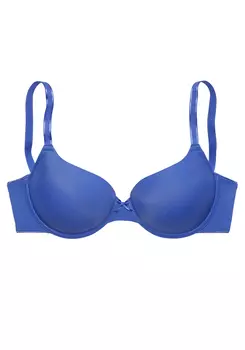 Бюстгальтер с косточками LASCANA LASCANA Schalen BH »Ela »perfect basic««, королевский синий