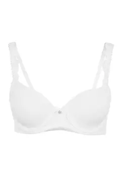 Бюстгальтер с косточками LASCANA Schalen BH, белый
