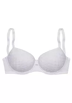 Бюстгальтер с косточками LASCANA Schalen BH, белый