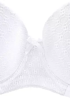 Бюстгальтер с косточками LASCANA Schalen BH, белый