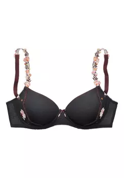 Бюстгальтер с косточками LASCANA Schalen BH, цвет schwarz bunt
