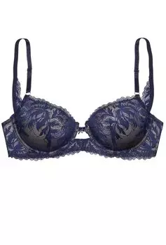 Бюстгальтер с косточками LASCANA, темно синий