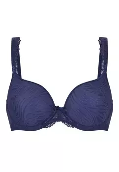 Бюстгальтер с косточками Linga Dore T Shirt BH DAILY, цвет Blue ribbon jacquard
