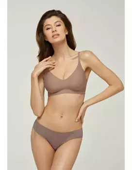 Бюстгальтер с косточками Marc and Andre T Shirt BH SECOND SKIN, коричневый