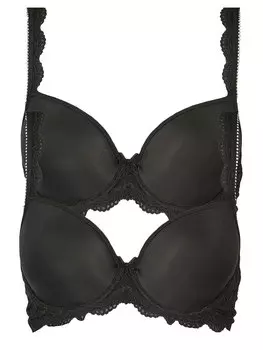 Бюстгальтер с косточками Nina von C. 2er Pack Spacer BH, черный