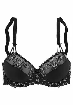 Бюстгальтер с косточками nuance, черный