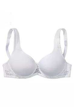 Бюстгальтер с косточками nuance T Shirt BH, белый