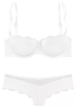 Бюстгальтер с косточками s.Oliver Set: Schalen BH, белый