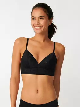 Бюстгальтер с косточками Sloggi, черный