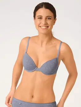 Бюстгальтер с косточками Sloggi, серый