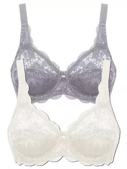 Бюстгальтер с косточками SUSA 2er Pack Bgel BH Latina, черный