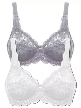 Бюстгальтер с косточками SUSA 2er Pack Bgel BH Latina, цвет frosty lavender weiss