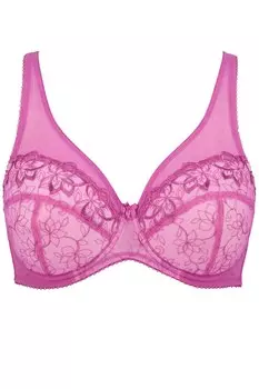 Бюстгальтер с косточками Ulla Popken BH, цвет orchidee